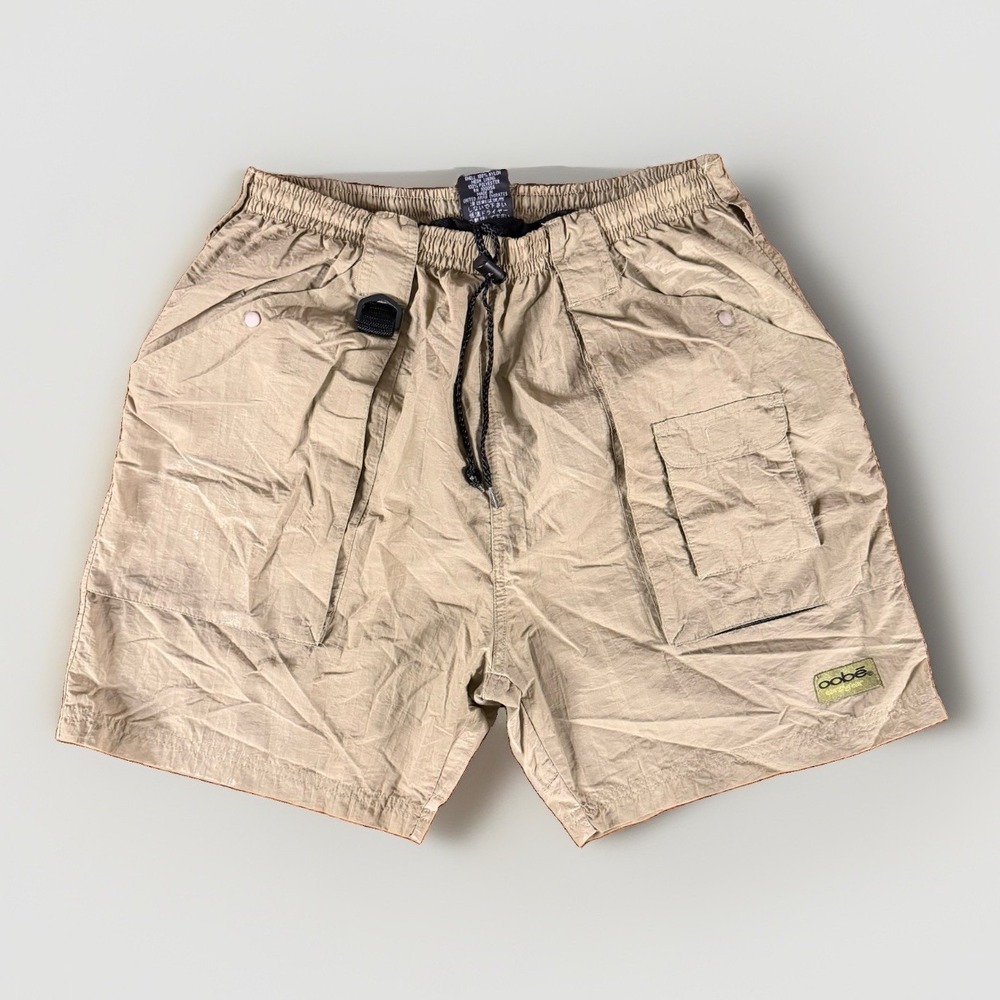 Vintage OOBE nylon utility cargo shorts, 100% Nylon Size Medium M